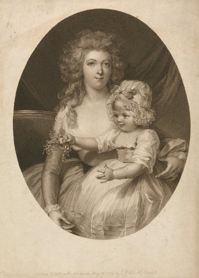 モーガン夫人とチャイルド 作： Peltro W. Tomkins