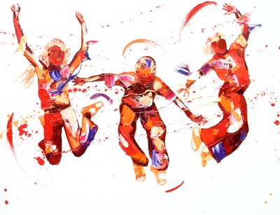 ジャンプ、2008年 作： Penny Warden