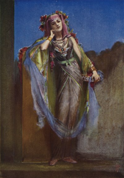エジプトのダンサー 作： Percy Anderson