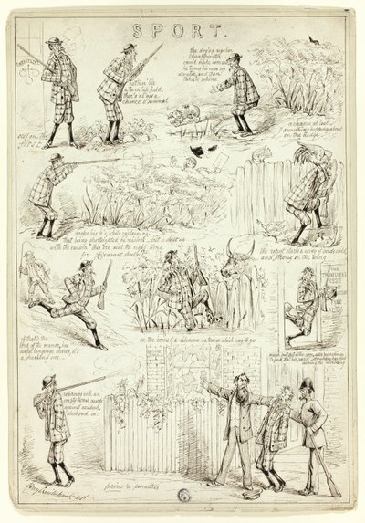 スポーツ 作： Percy Cruikshank