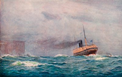 A.＆O.スチーマーアウトバウンドバウンド、1913 作： Percy F.S. Spence