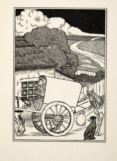 動物の百の逸話、パブからのキャリア犬。 1924 作： Percy J. Billingshurst