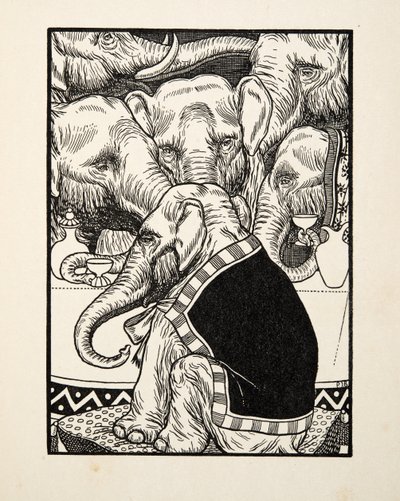 動物の百話、パブからの四足歩行のコメディ。 1924 作： Percy J. Billingshurst