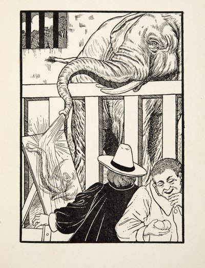 動物の百話、パブからのばかげた感覚。 1924 作： Percy J. Billingshurst