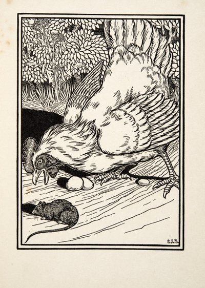 動物の百の逸話、パブからの奇妙なネズミ。 1924 作： Percy J. Billingshurst