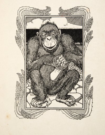 オイスターオープニング、動物の百話、パブから。 1924 作： Percy J. Billingshurst