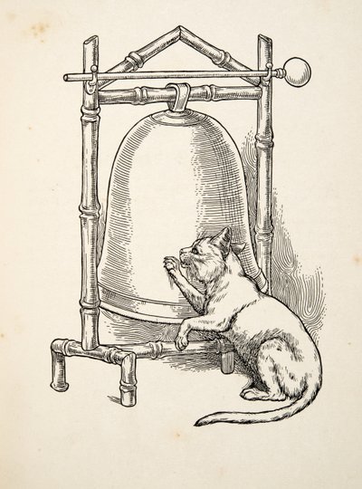 動物の百話、パブからのディナーベル。 1924 作： Percy J. Billingshurst