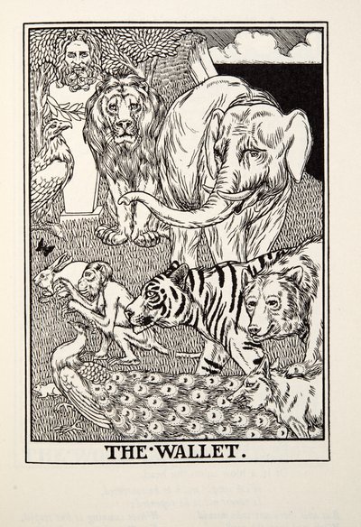 Fontaine Fables、pubのウォレット。 1905 作： Percy J. Billingshurst