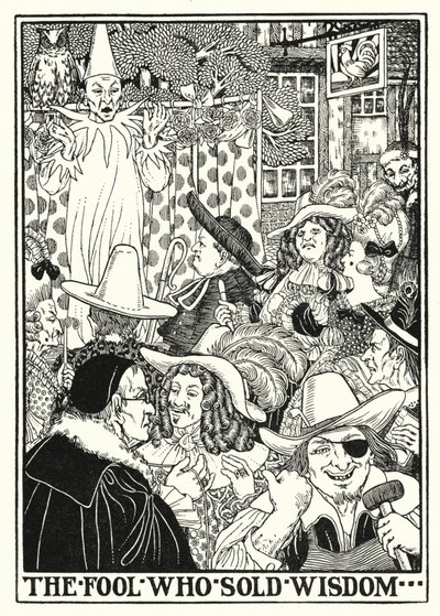 ラ・フォンテーヌの寓話: 知恵を売った愚か者 (リソ) 作： Percy James Billinghurst