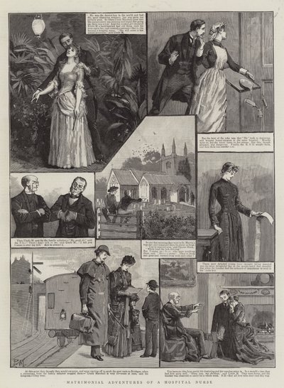 病院看護師の夫婦の冒険 作： Percy Macquoid