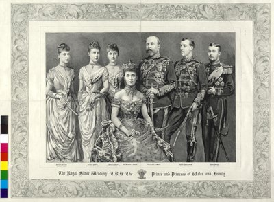 後のイギリス国王 イギリス王室 1888年 作： Percy Macquoid