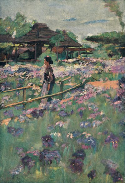 日本のテーマの絵、1898 作： Percy Sturdee