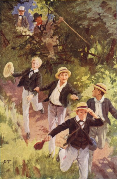 The Pursuers Gain Horribly on them (カラーリソ) 作： Percy Tarrant