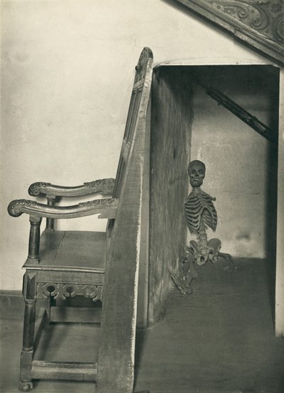 クローゼットの中のスケルトン、アストンホール、アストン、バーミンガム、1895-1905 作： Percy Thomas Deakin