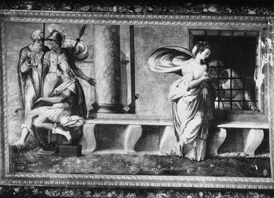ローマの慈善団体 作： Perino del Vaga