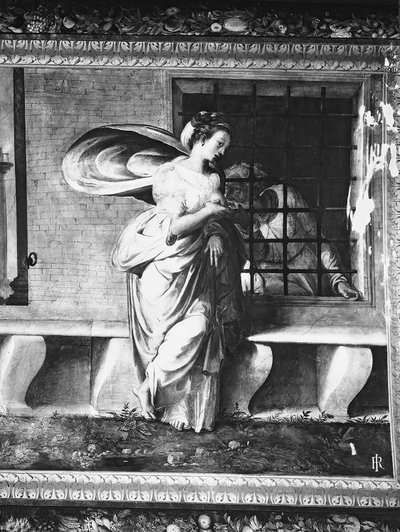 ローマの慈善団体 作： Perino del Vaga