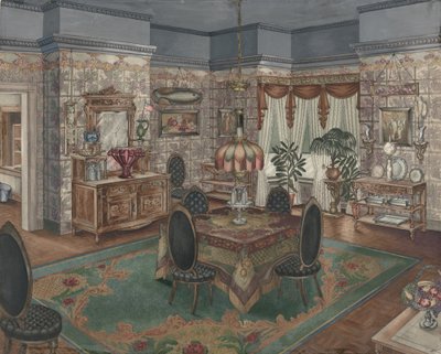 ダイニングルーム 作： Perkins Harnly
