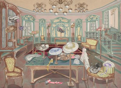 帽子屋、1905、19351942。 作： Perkins Harnly