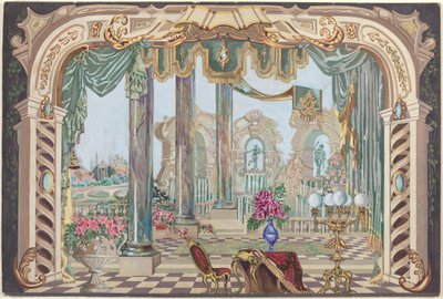 舞台背景、19351942。 作： Perkins Harnly