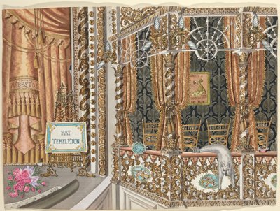 シアターボックス、1892 作： Perkins Harnly