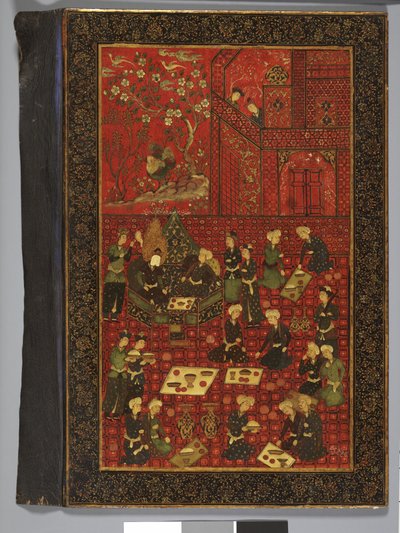 ユスフ（ヨセフ）と彼の兄弟による本の表紙の外観 作： Persian School