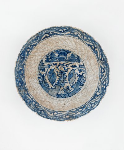 料理、イラン、サファヴィー朝時代（セラミック） 作： Persian School