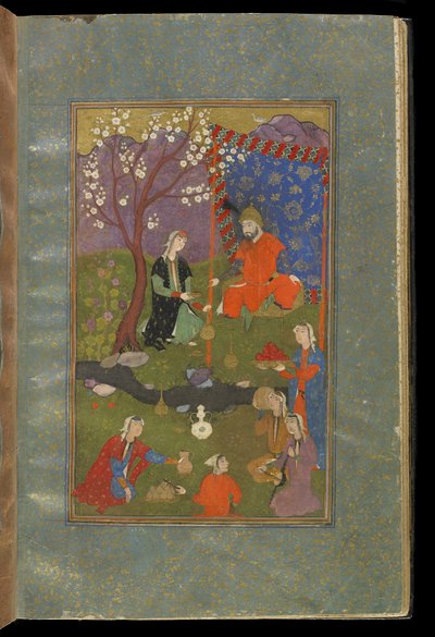 ジャムシッドとクルシッド、1600年頃 作： Persian School