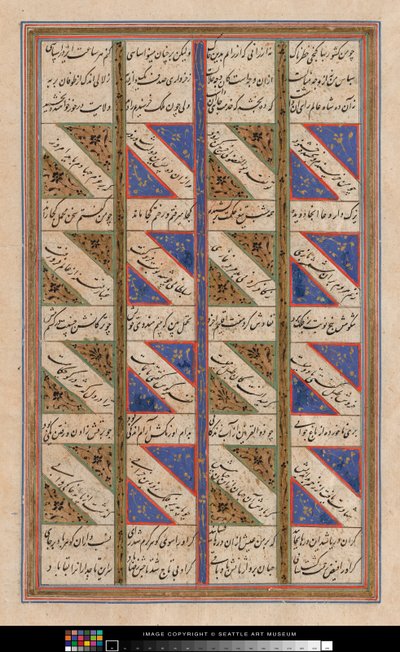 コーランの葉 作： Persian School
