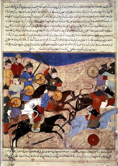 モンゴルの歴史モンゴルの戦士たち 作： Persian School