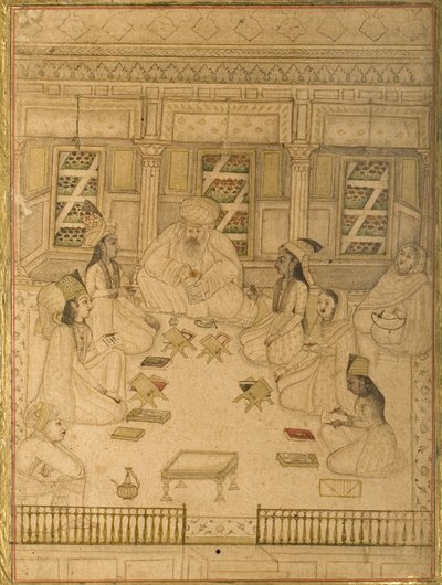 サディのグリスタンの原稿、1787 作： Persian School