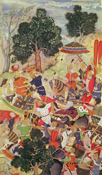 バカドゥールカーンの捕獲 作： Persian School