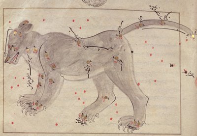 エルフセイン後の星の書からのグレートベア 作： Persian School