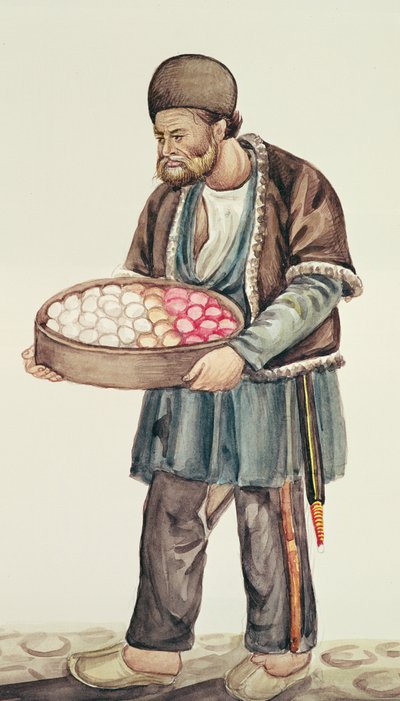 卵の売り手（紙にトイレ） 作： Persian School
