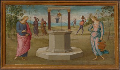 キリストとサマリアの女 作： Perugino