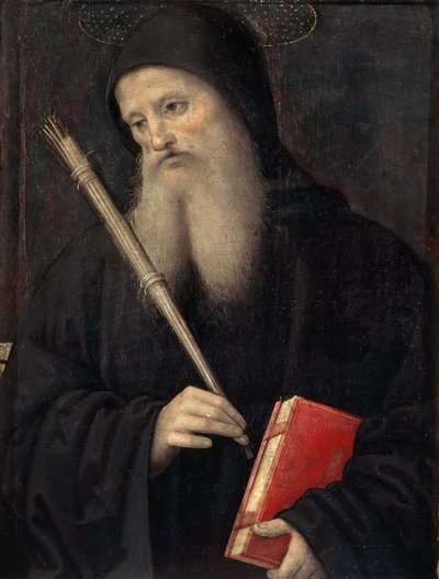サン・ピエトロ・ポリプティクの聖ベネディクト・プレデラ、c。 1497年。 作： Perugino
