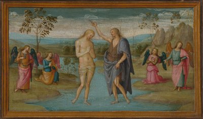 キリストの洗礼 作： Perugino