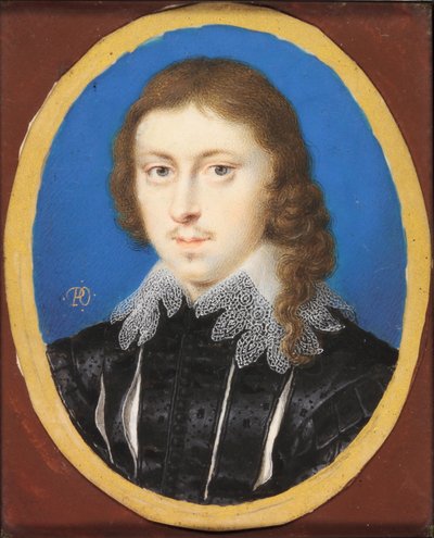 Edmund Waller（水彩・ベラム 作： Peter Oliver