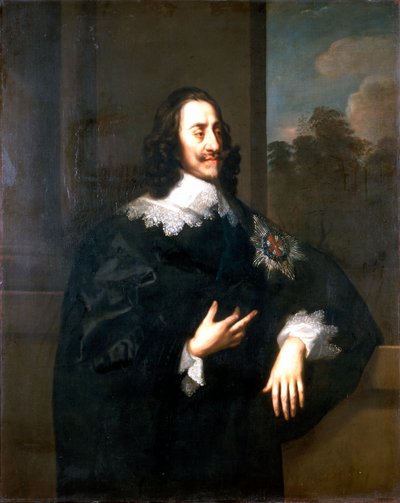 チャールズ1世、1660-70年頃（キャンバスに油彩） 作： Peter (circle of) Lely