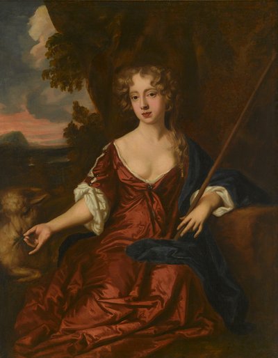 Portrait of a lady, said to be Nell Gwynne as a shepherdess (oil on canvas)   1456230   ja       japanese Successfully Translated  Original: Bacchanal with cherubs Translat: Bacchanal with cherubs 1460238 ja japanese Successfully Translated Original: Portr 作： Peter (circle of) Lely