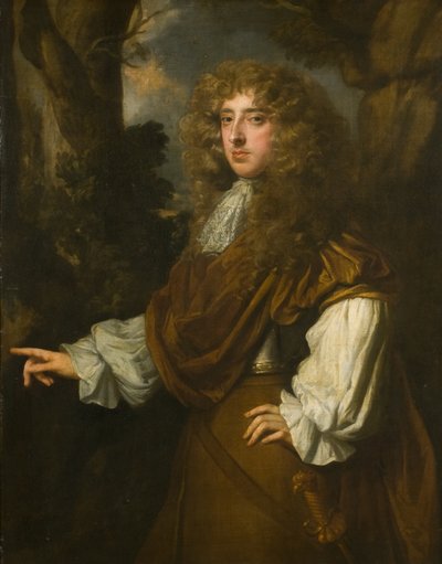ジェントルマンの肖像 作： Peter (studio of) Lely