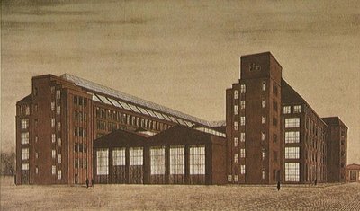 AEGハイテンションファクトリー、ベルリン 作： Peter Behrens
