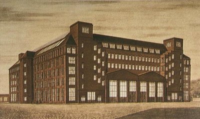 AEGハイテンションファクトリー、ベルリン 作： Peter Behrens