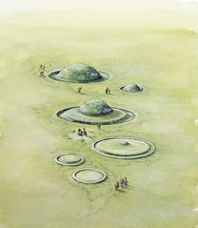 青銅器時代の手押し車の種類、青銅器時代、c1990-2010 作： Peter Dunn