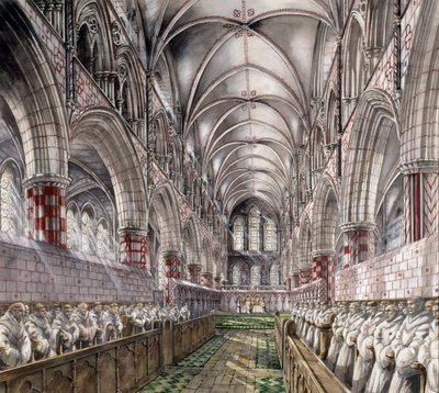 リヴォー修道院、13世紀、1990～2010年頃 作： Peter Dunn