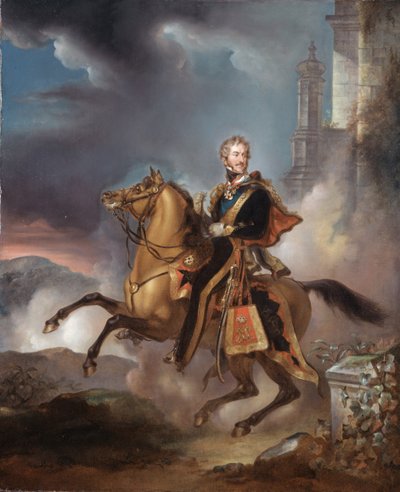 ヘンリー・ウィリアム・パジェット中尉（1768-1854）c.1815 作： Peter Eduard Stroehling