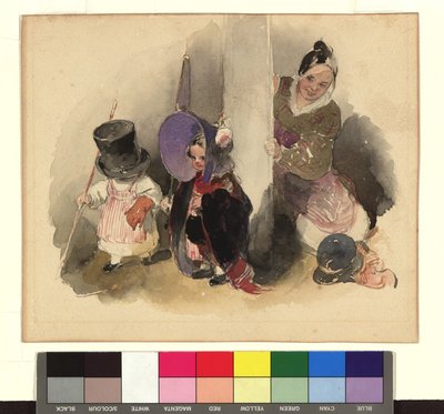 Mutter mit spielenden Kindern (Der kleine Gerngross) 作： ピーター・フェンディ