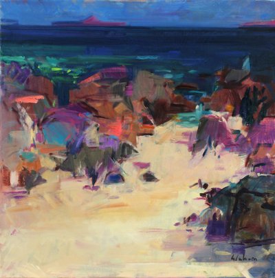 Iona to Bac Mor、2021年（キャンバスに油彩） 作： Peter Graham (Contemporary)
