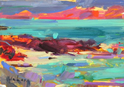 On the Shore, Iona, 2012 作： Peter Graham (Contemporary)