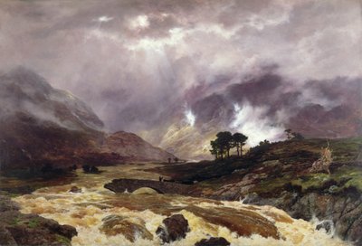 ハイランド地方の水害 作： Peter Graham