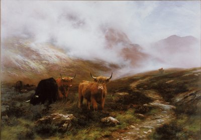 牛のいる風景 作： Peter Graham